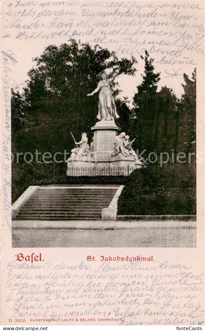13792225 Basel BS St Jacobsdenkmal Basel BS - Other & Unclassified