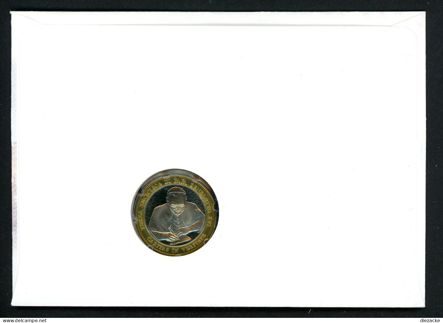 Vatikan 2009 Numisbrief Mit Medaille Caritas In Veritate ST (MD798 - Zonder Classificatie