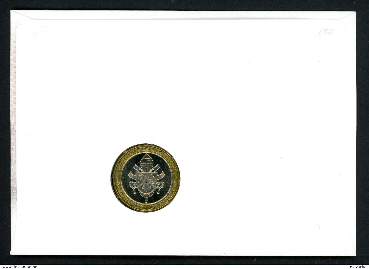 Vatikan 2005 Numisbrief Mit Medaille Papst Benedikt XVI. ST (MD799 - Zonder Classificatie
