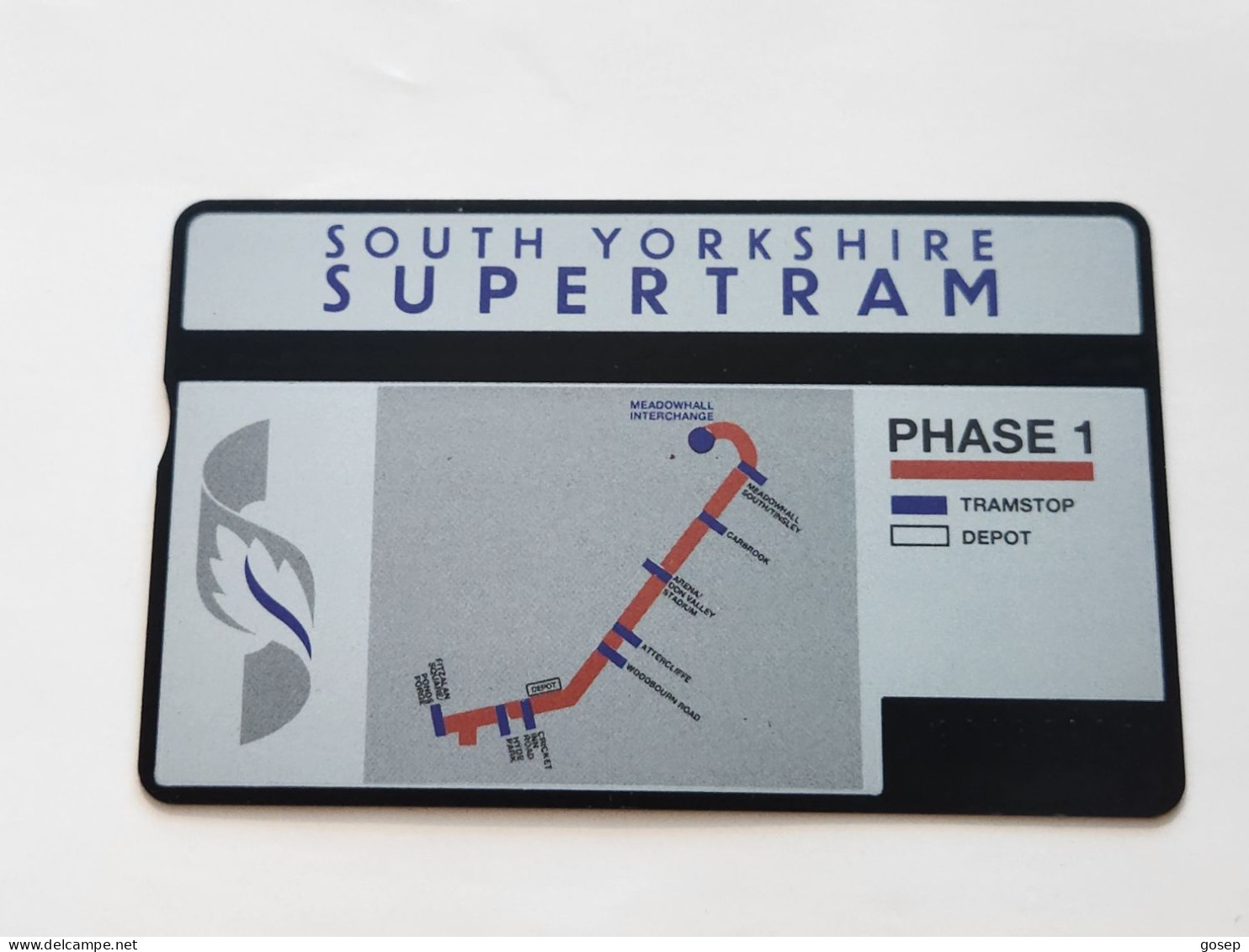 United Kingdom-(BTG-309)-South Yorkshire Supertram-(279)(5units)(405B93361)(tirage-500)-price Cataloge-15.00£-mint - BT Emissions Générales