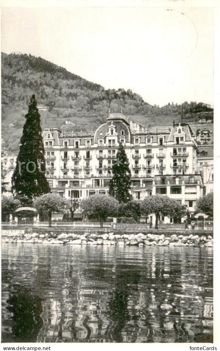 13781025 Montreux  VD Hotel Suisse  - Autres & Non Classés