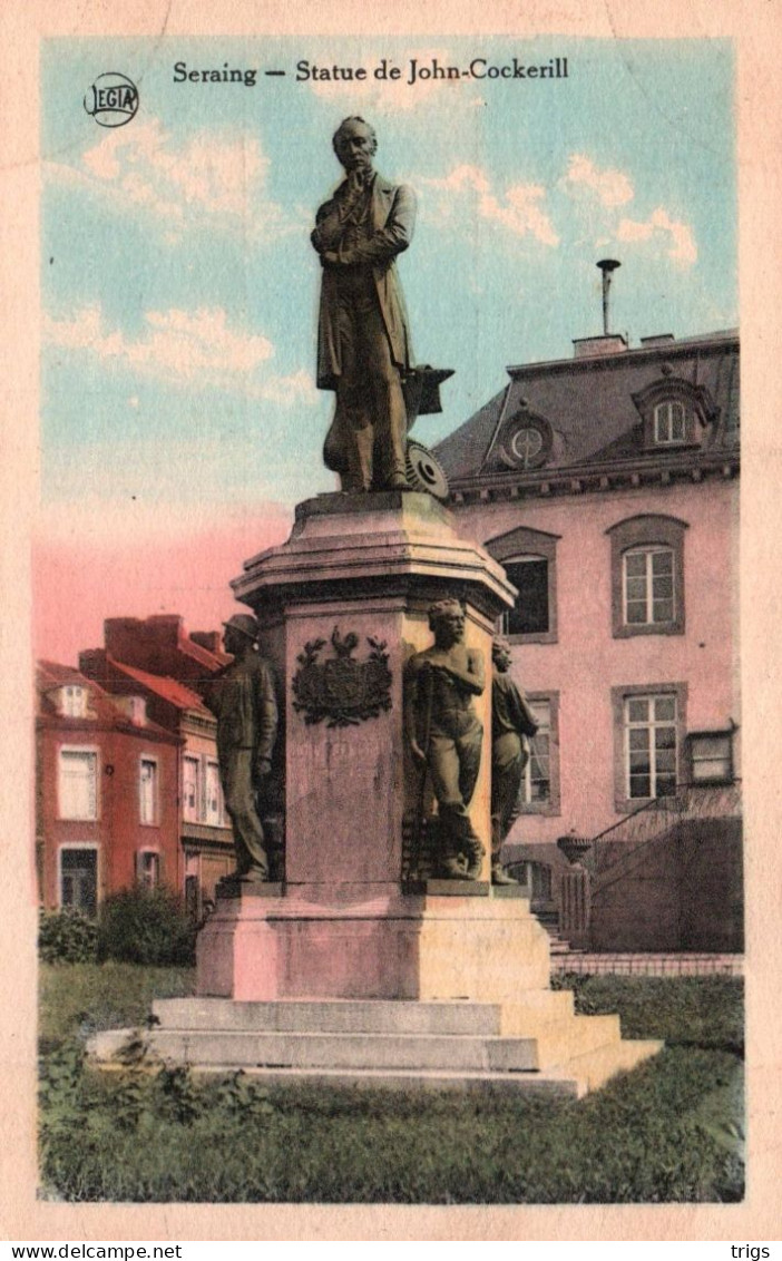 Seraing - Statue De John Cockerill - Seraing