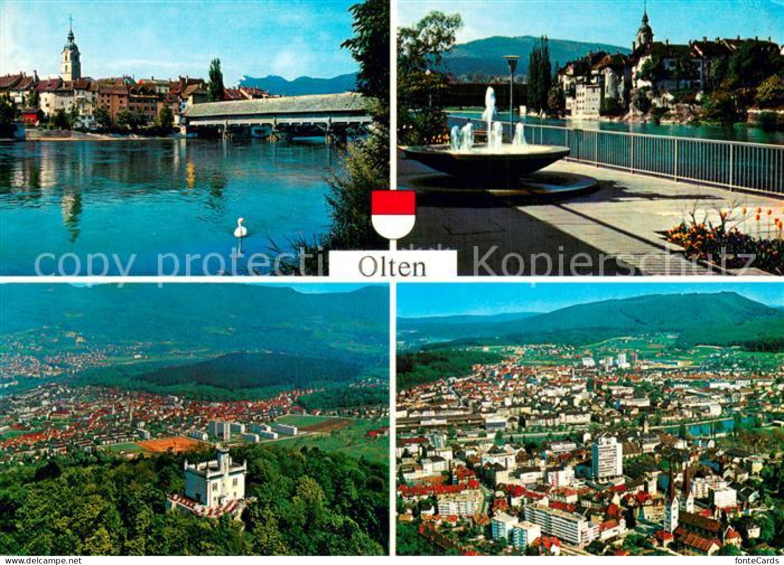 13760865 Olten SO Bruecke Teilansichten Panorama  - Other & Unclassified