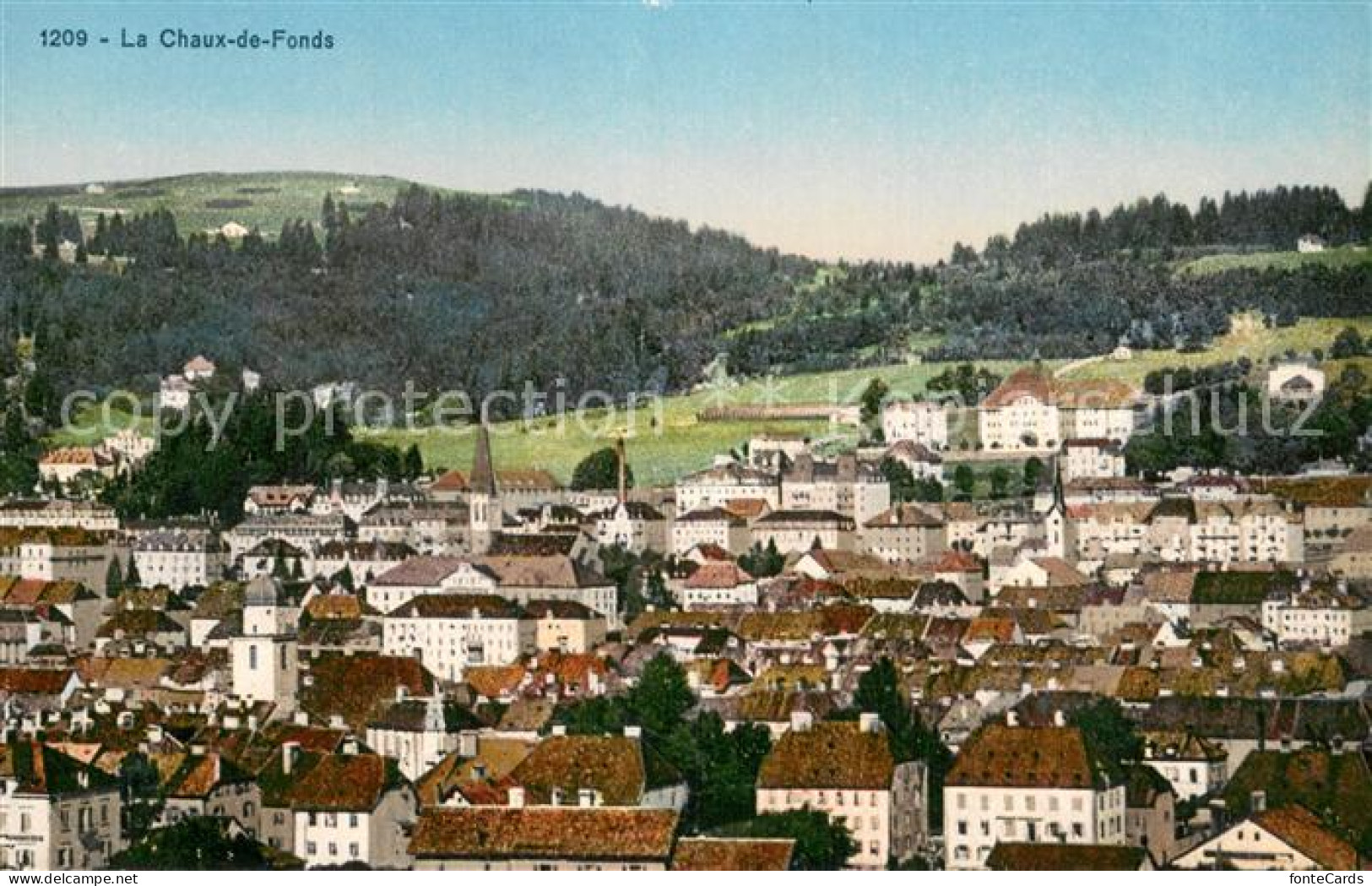 13758615 La Chaux-de-Fonds NE Panorama  - Sonstige & Ohne Zuordnung