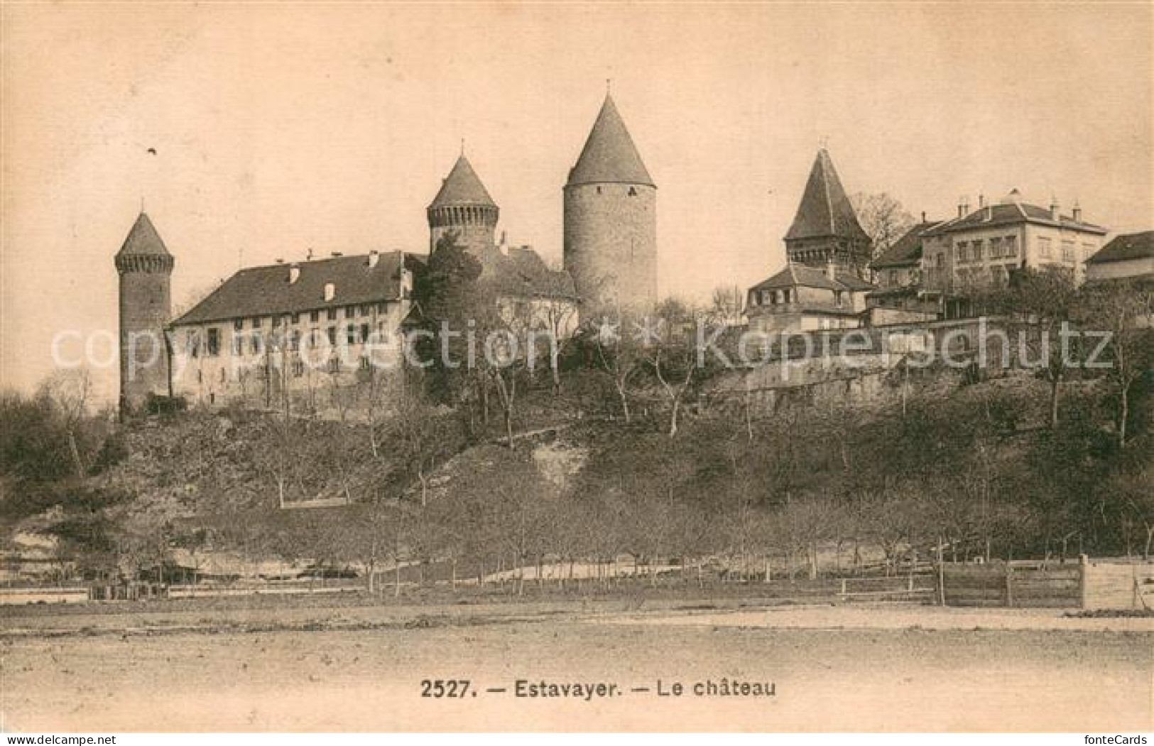 13757335 Estavayer-le-Lac Le Chateau Estavayer-le-Lac - Sonstige & Ohne Zuordnung