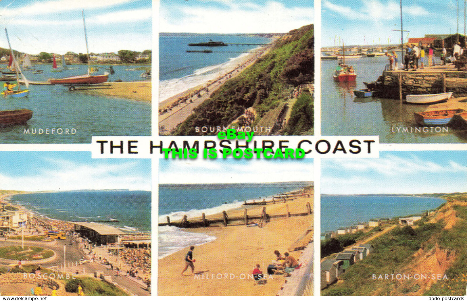 R567495 Hampshire Coast. Salmon. 1970. Multi View - World