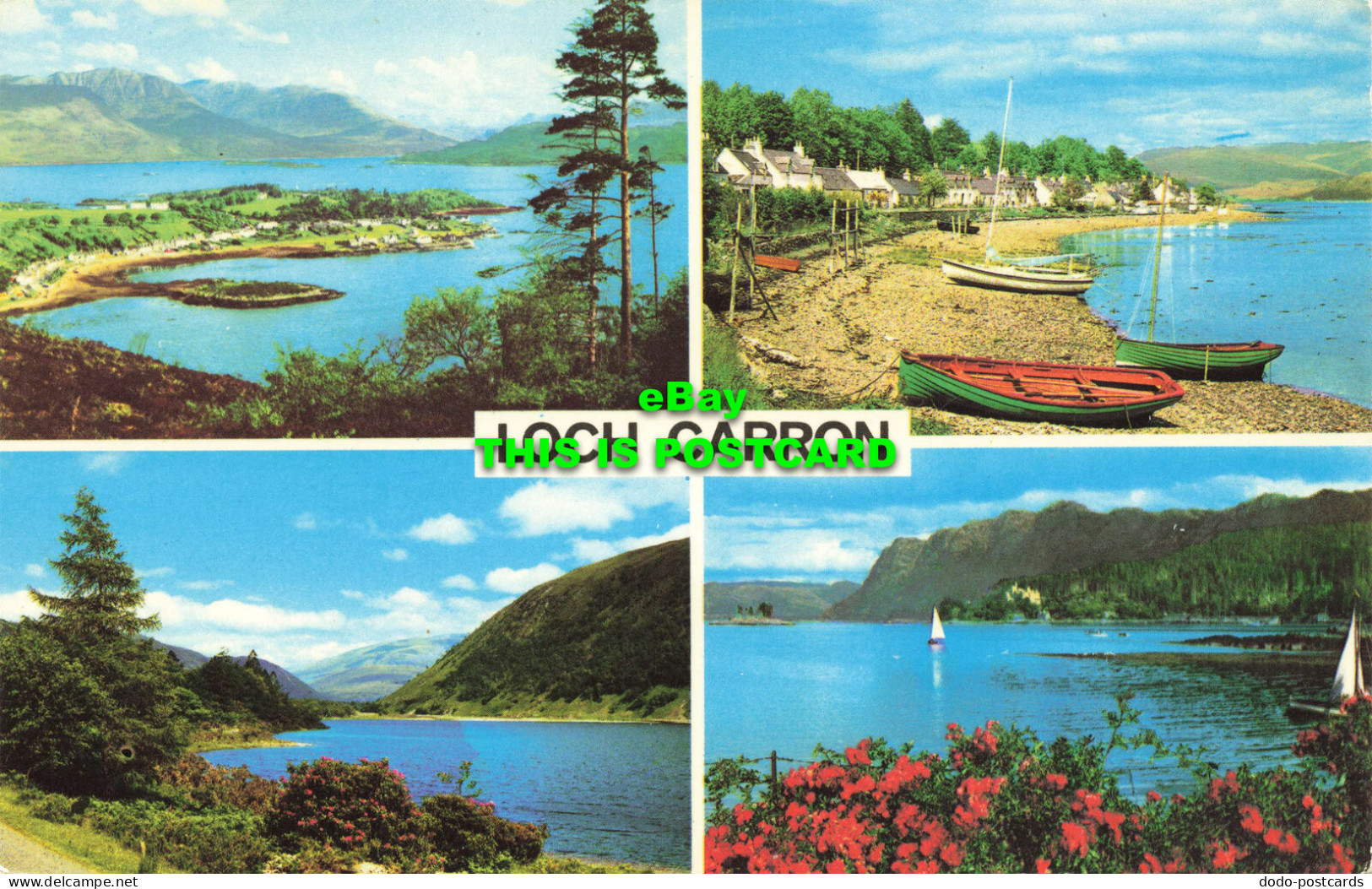 R567071 Loch Carron. J. B. White. Colourmaster International. PLC37199. Multi Vi - World