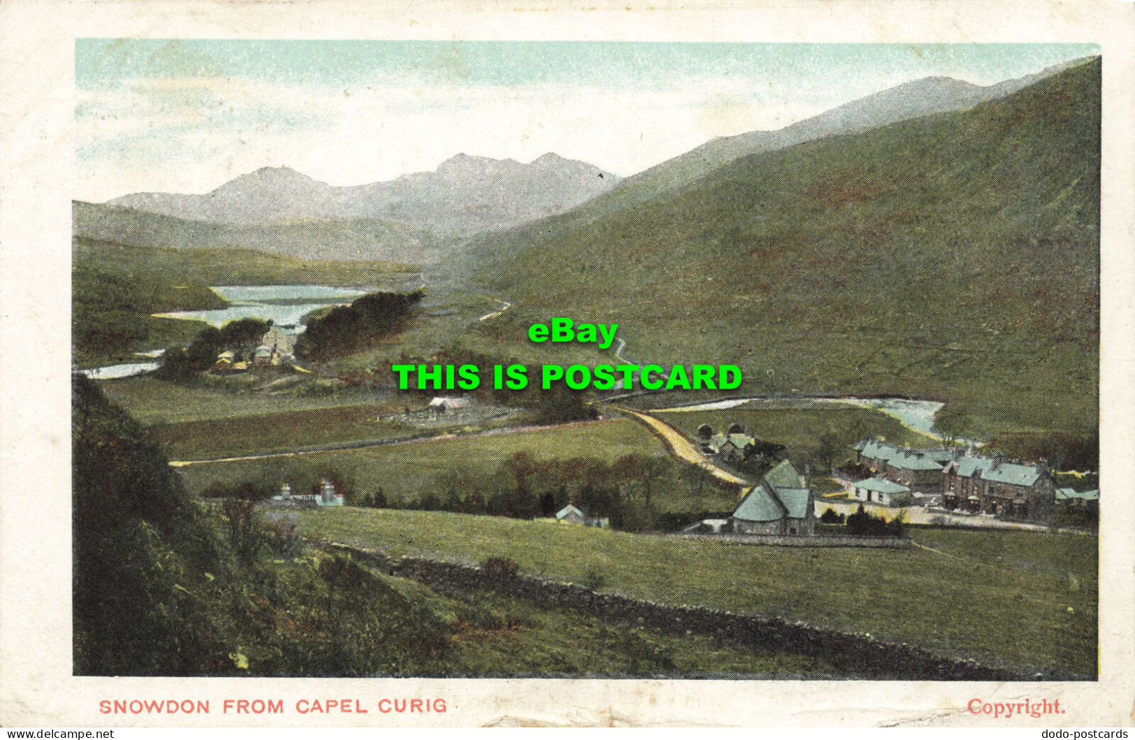R568247 Snowdon From Capel Curig. 1904 - World