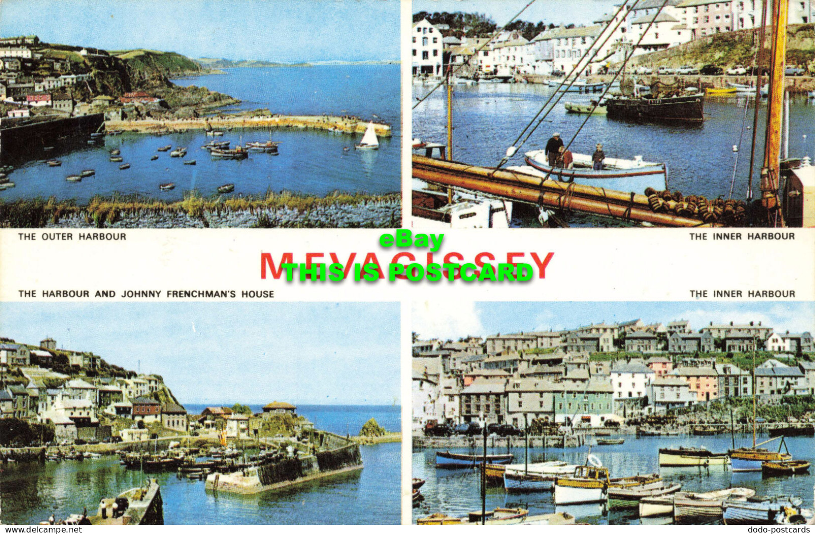 R567869 Mevagissey. Cotman Color. Jarrold. Multi View - World