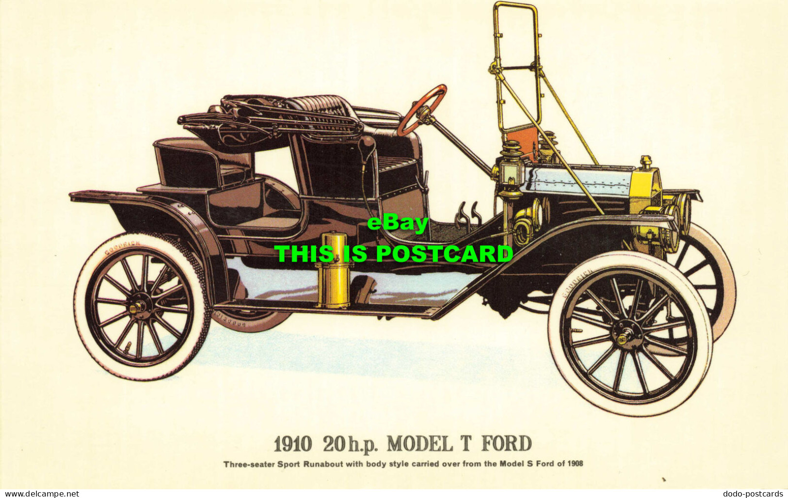 R567079 1910. 20 H. P. Model T Ford. Collectors Reproductions. Prescott Pickup. - World