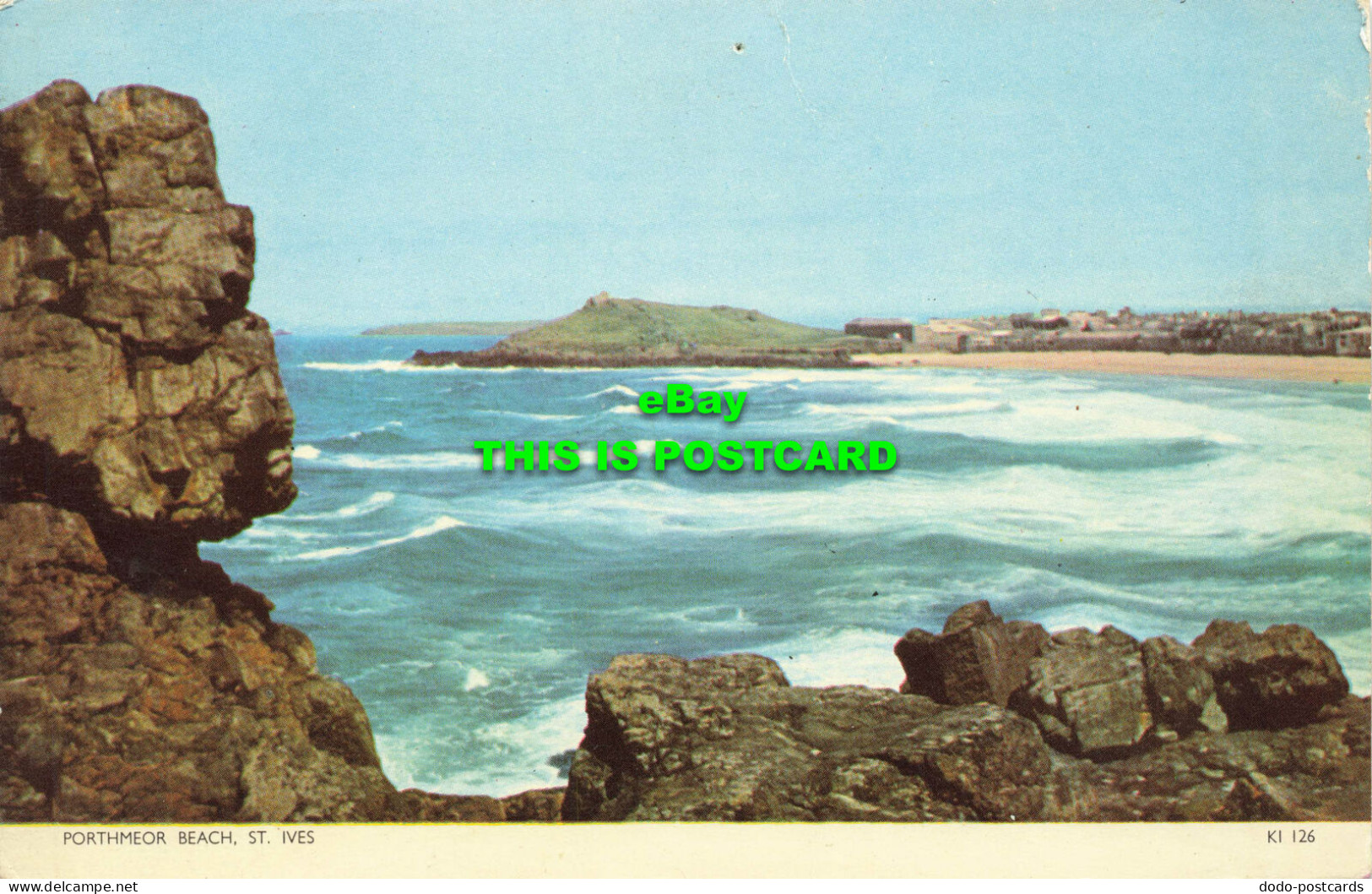 R568256 Porthmeor Beach. St. Ives. KI 126. Jarrold. Cotman Color - World