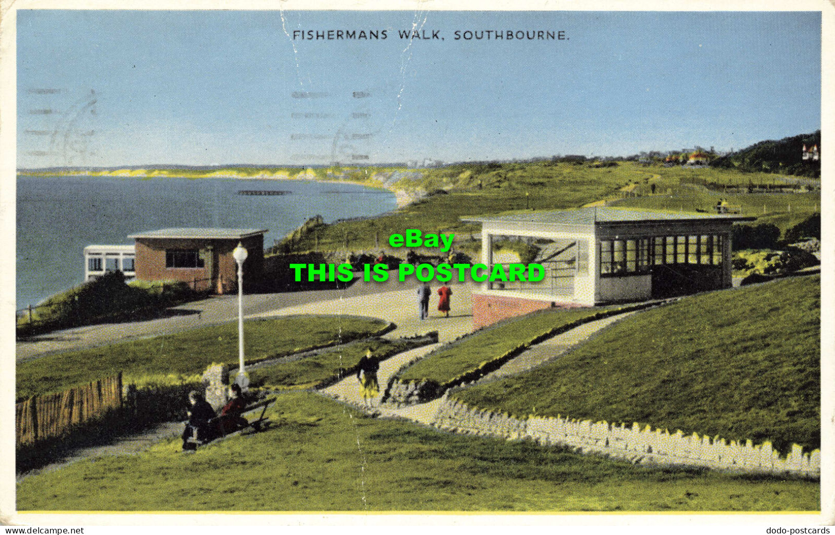 R567882 Fishermans Walk. Southbourne. Dennis. S.3703 Newcolour. 1963 - World