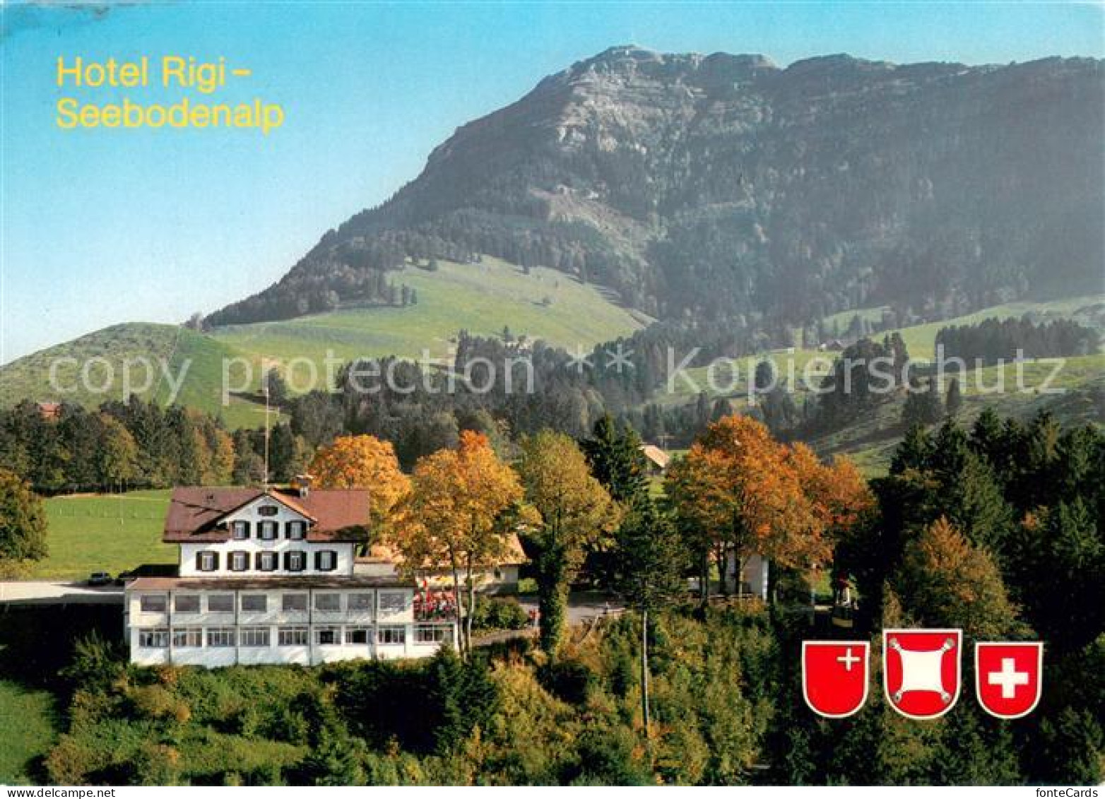 13751485 Kuessnacht Vierwaldstaettersee Hotel Restaurant Rigi Seebodenalp  - Sonstige & Ohne Zuordnung