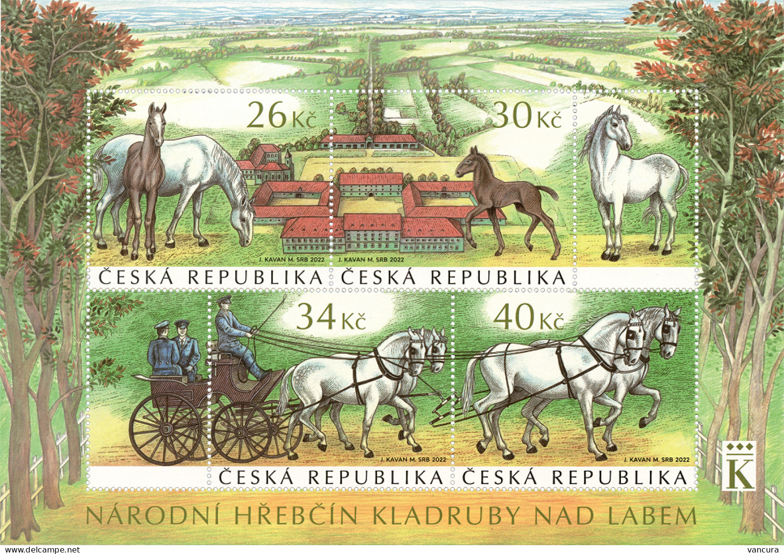 ** 1180 - 3 Czech Republic - Ceremonial Carriage Horses At Kladruby Nad Labem 2022 - Chevaux