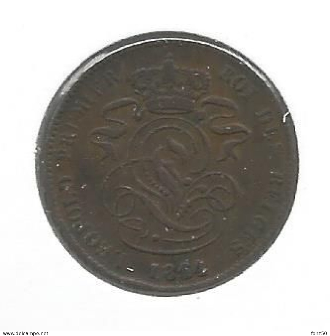 12904 * LEOPOLD I * 2 Cent 1864 * Z.Fraai - 2 Centimes