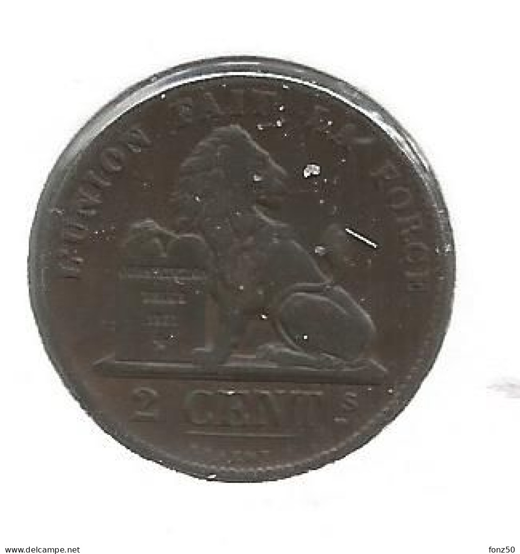 LEOPOLD II * 2 Cent 1870 * Z.Fraai / Prachtig * Nr 12907 - 2 Centimes