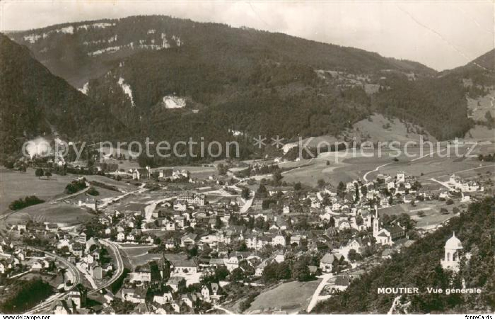 13740175 Moutier BE Vue Generale Aerienne  - Sonstige & Ohne Zuordnung