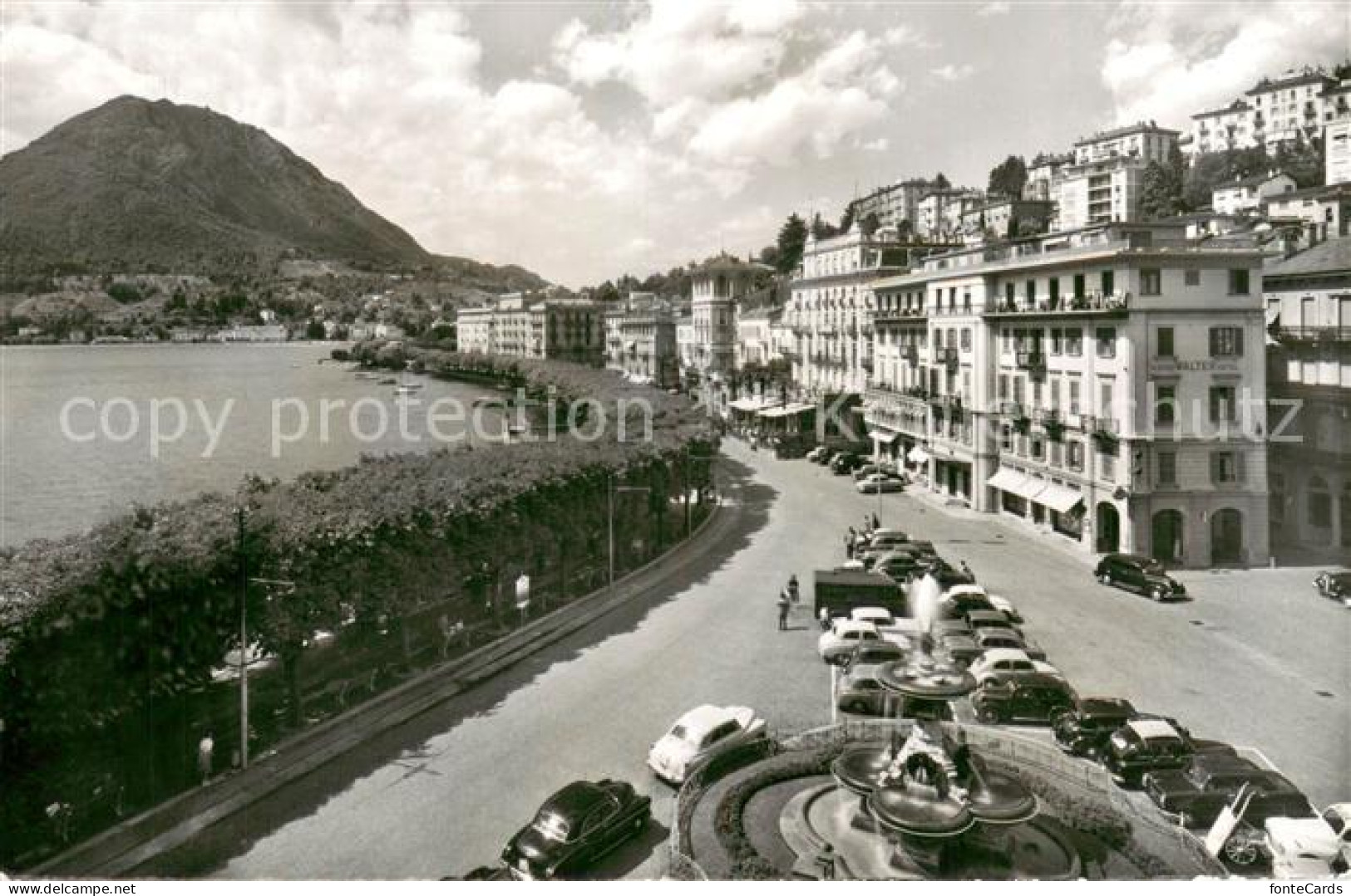 13738455 Lugano Lago Di Lugano Lungolago E Monte San Salvatore Lugano Lago Di Lu - Autres & Non Classés