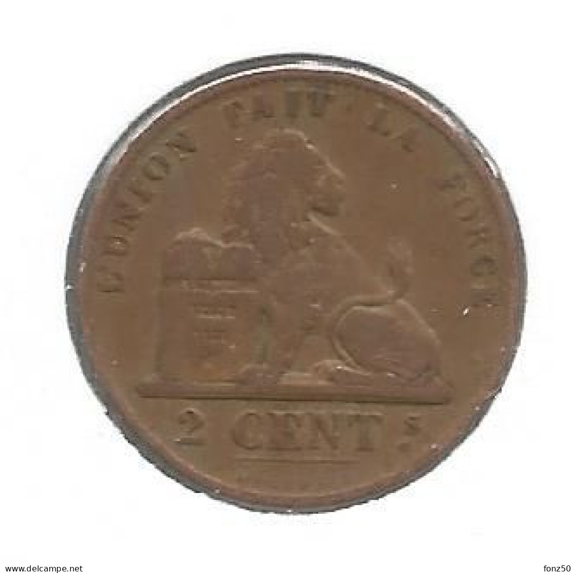 LEOPOLD II * 2 Cent 1871 * Z.Fraai / Prachtig * Nr 12911 - 2 Centimes