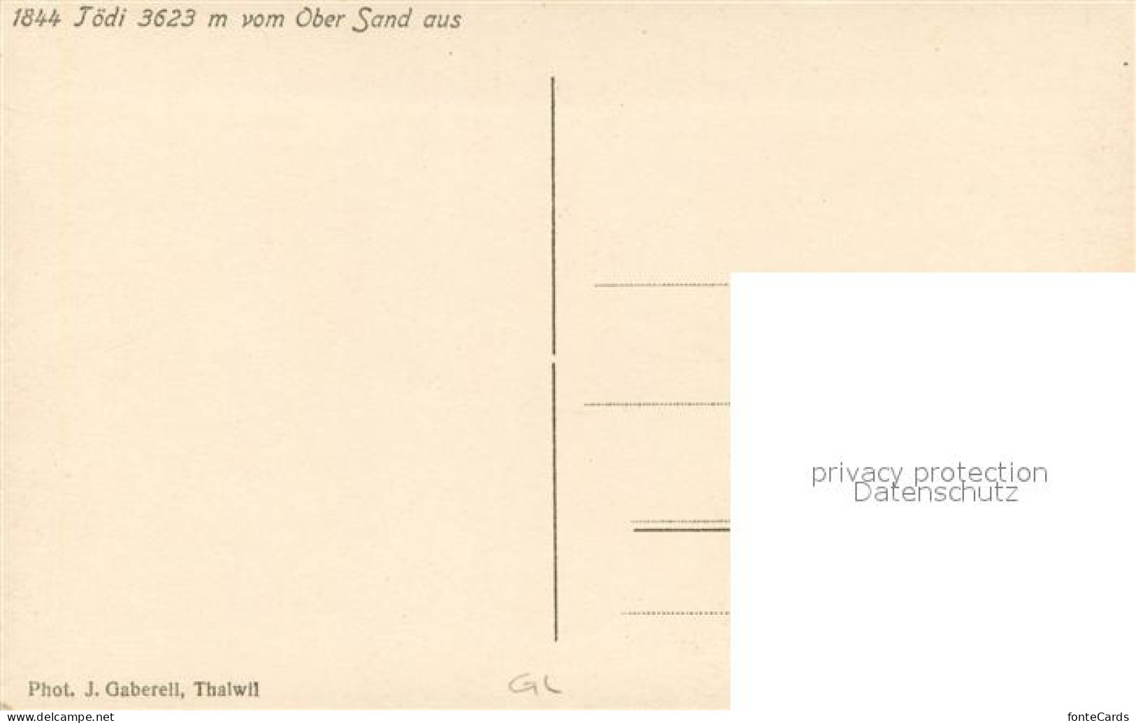 13737285 Toedi 3623m GL Blick Vom Ober Sand  - Other & Unclassified