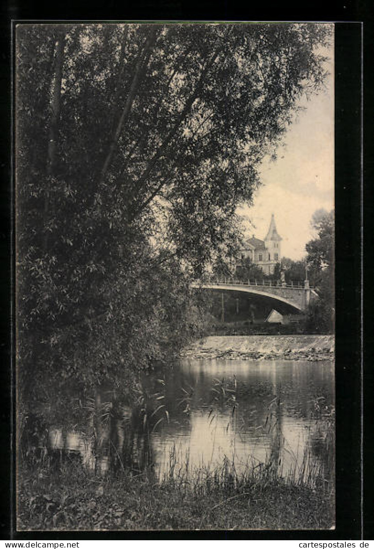 AK Schärding, Partie An Der Prambrücke  - Other & Unclassified