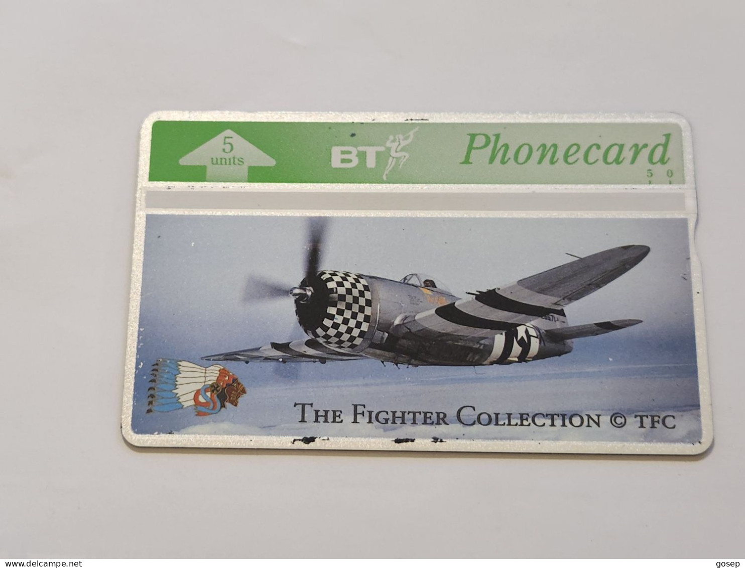 United Kingdom-(BTG-313)-Fighter Collection-(2)(SPOTS)-(287)(5units)(465D12864)(tirage-900)price Cataloge-10.00£-mint - BT Emissions Générales