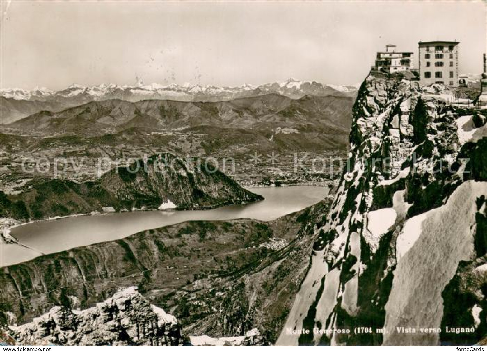 13734095 Monte Generoso Blick Auf Lugano Monte Generoso - Autres & Non Classés