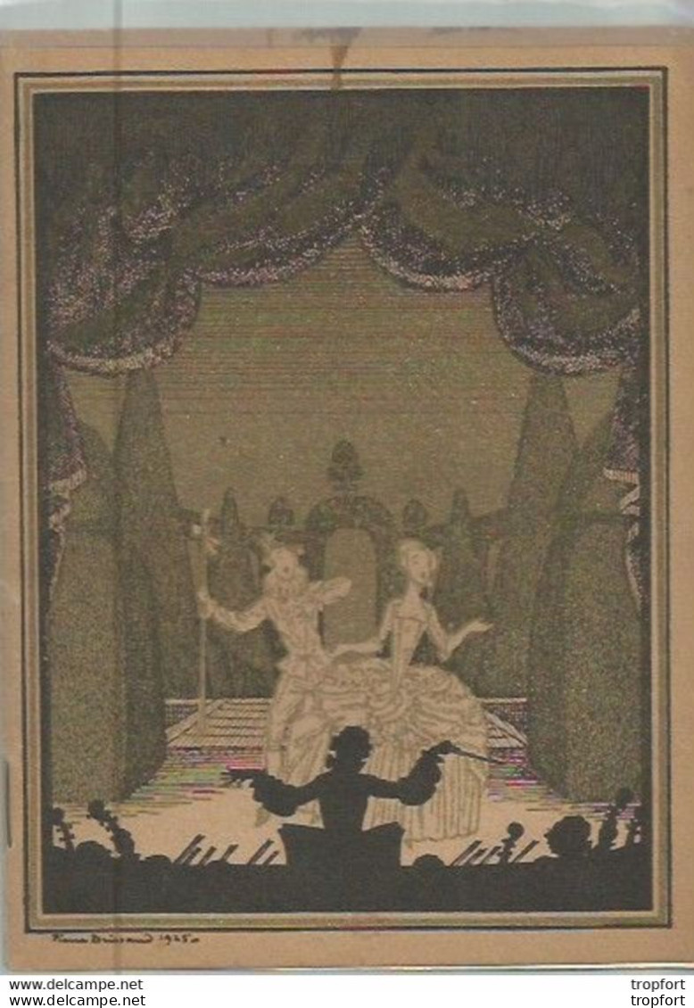CA / Vintage / Old French Theater Program 1925 // Programme Théâtre OPERA Cosi Fan Tutte Rare Publicité LAMPE BERGER - Programs