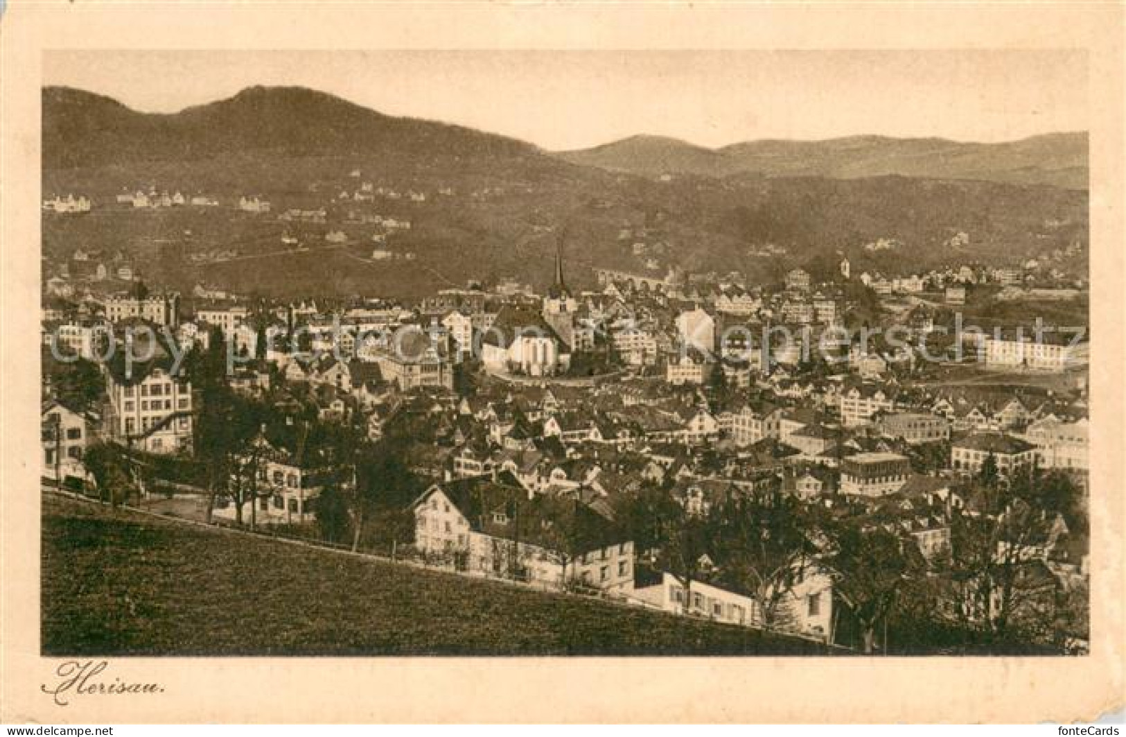 13728865 Herisau AR Panorama Herisau AR - Autres & Non Classés