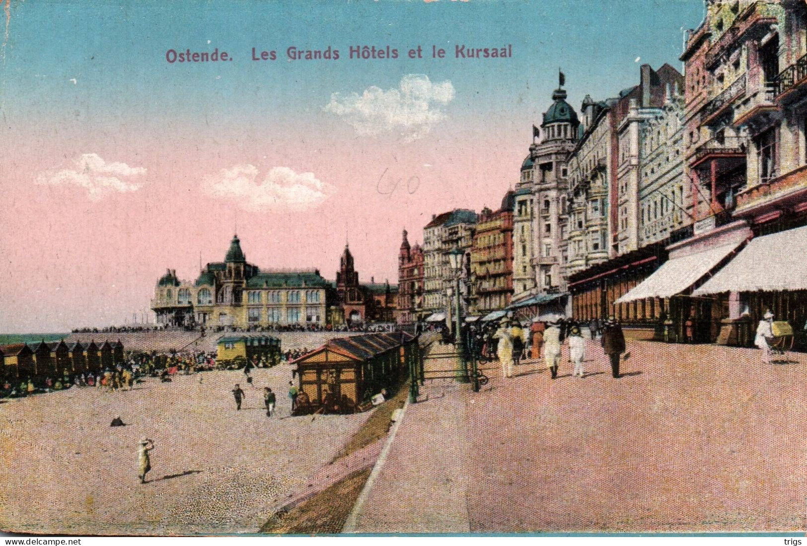Ostende - Les Grands Hôtels Et Le Kursaal - Oostende