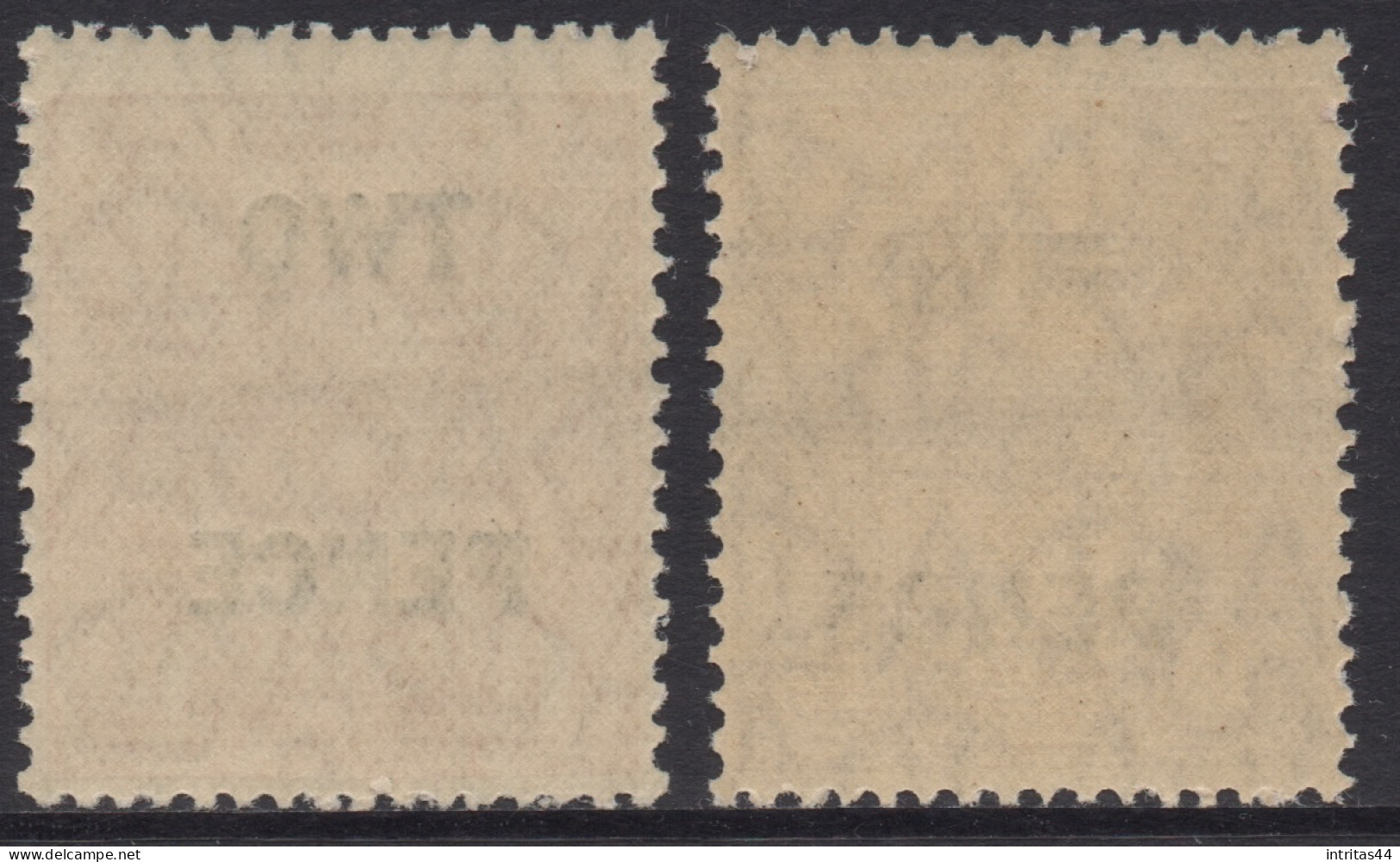AUSTRALIA 1930 SURCH KGV  2d ON 1.1.2d AND 5d ON 4.1/2d SET  SMW  SG.119 /120 MNH. - Mint Stamps
