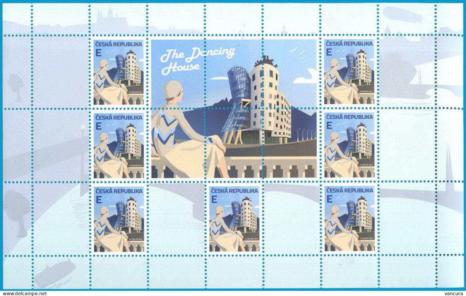 A 1115 Czech Republic The Dancing House 2021 - Other & Unclassified