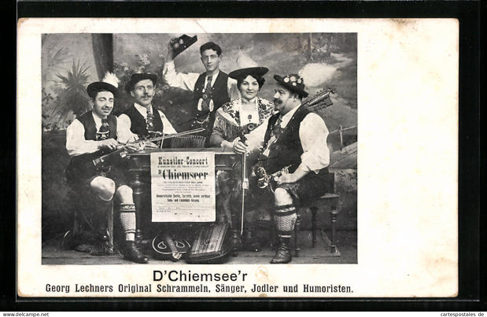 AK Chiemsee, Georg Lechners Original Schrammeln D`Chiemsee`r  - Musique Et Musiciens