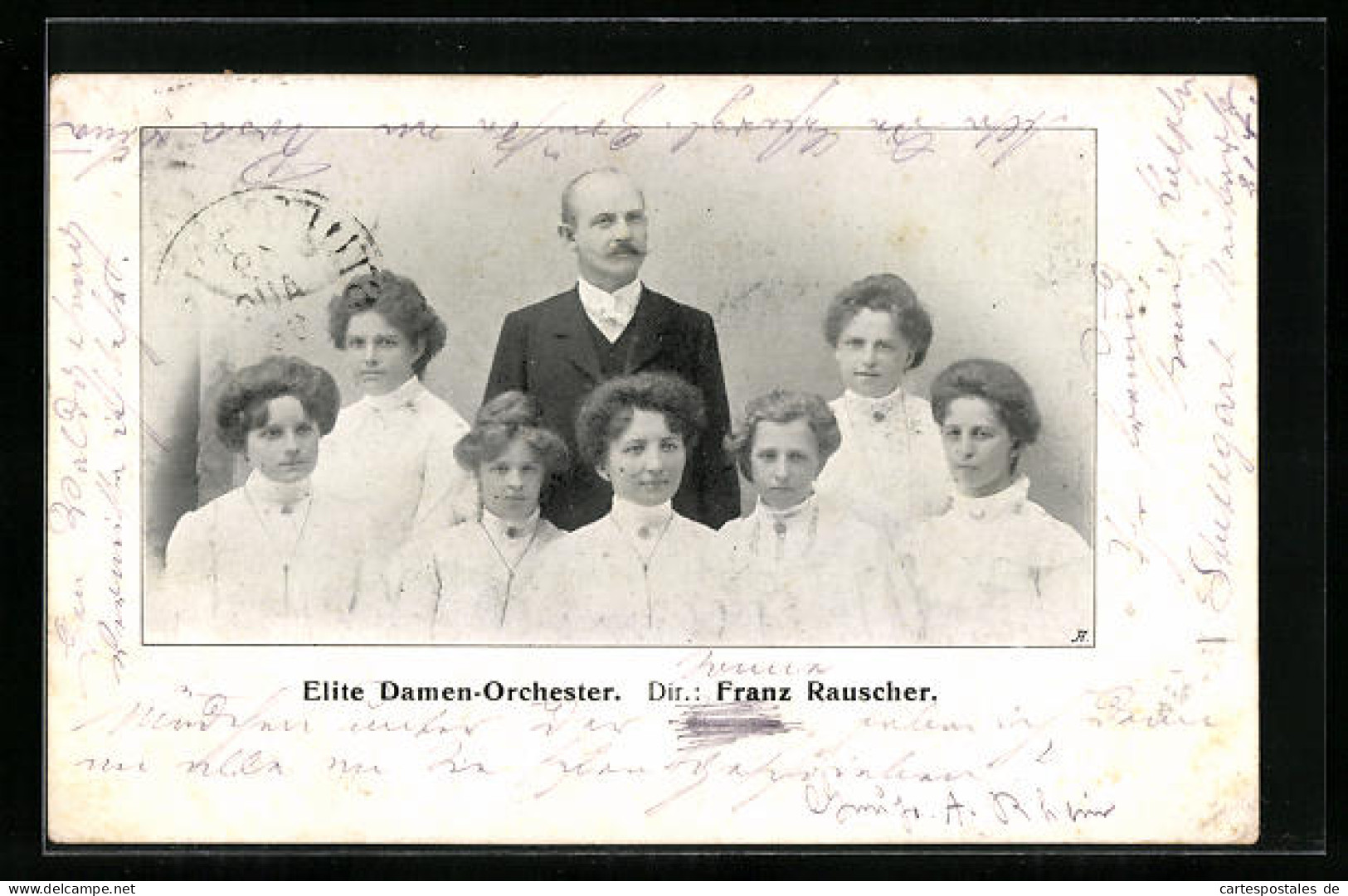 AK Elite Damenorchester, Dir. Franz Rauscher  - Musique Et Musiciens