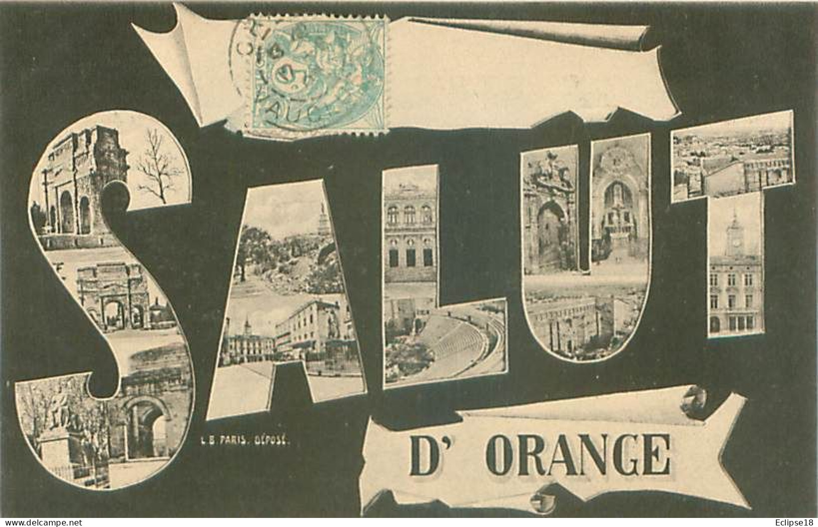 Salut D' Orange   Q 2589 - Souvenir De...