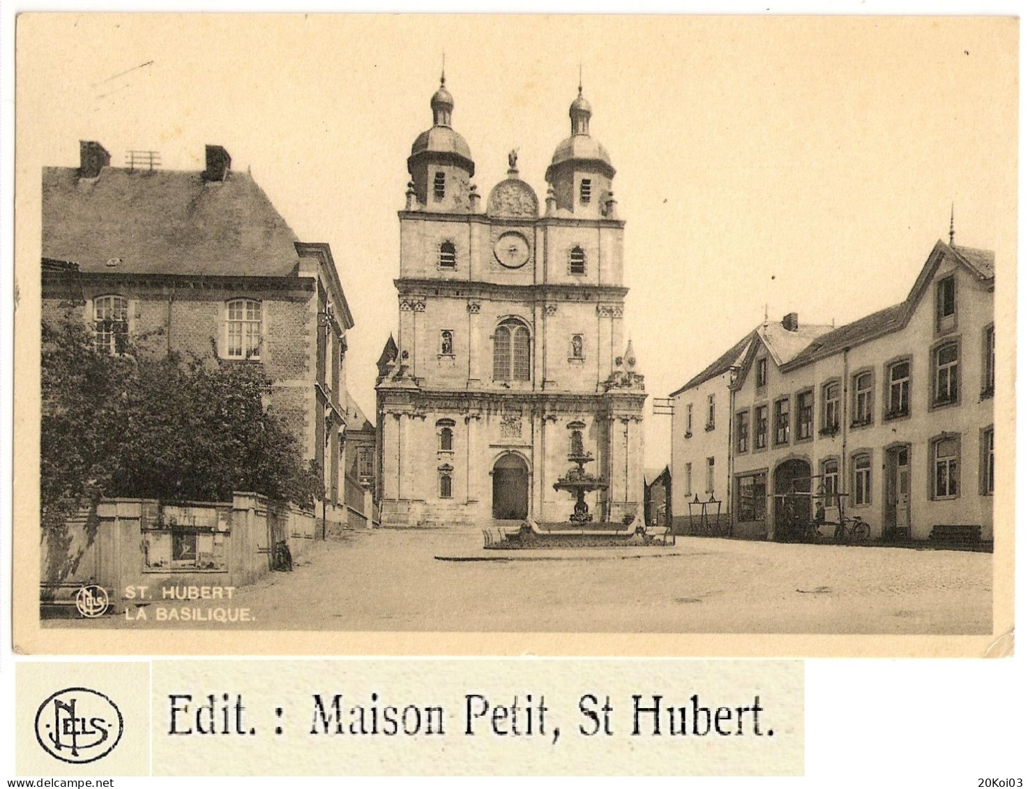 Saint-Hubert La Basilique, Luxembourg_CPA Vintage - Saint-Hubert