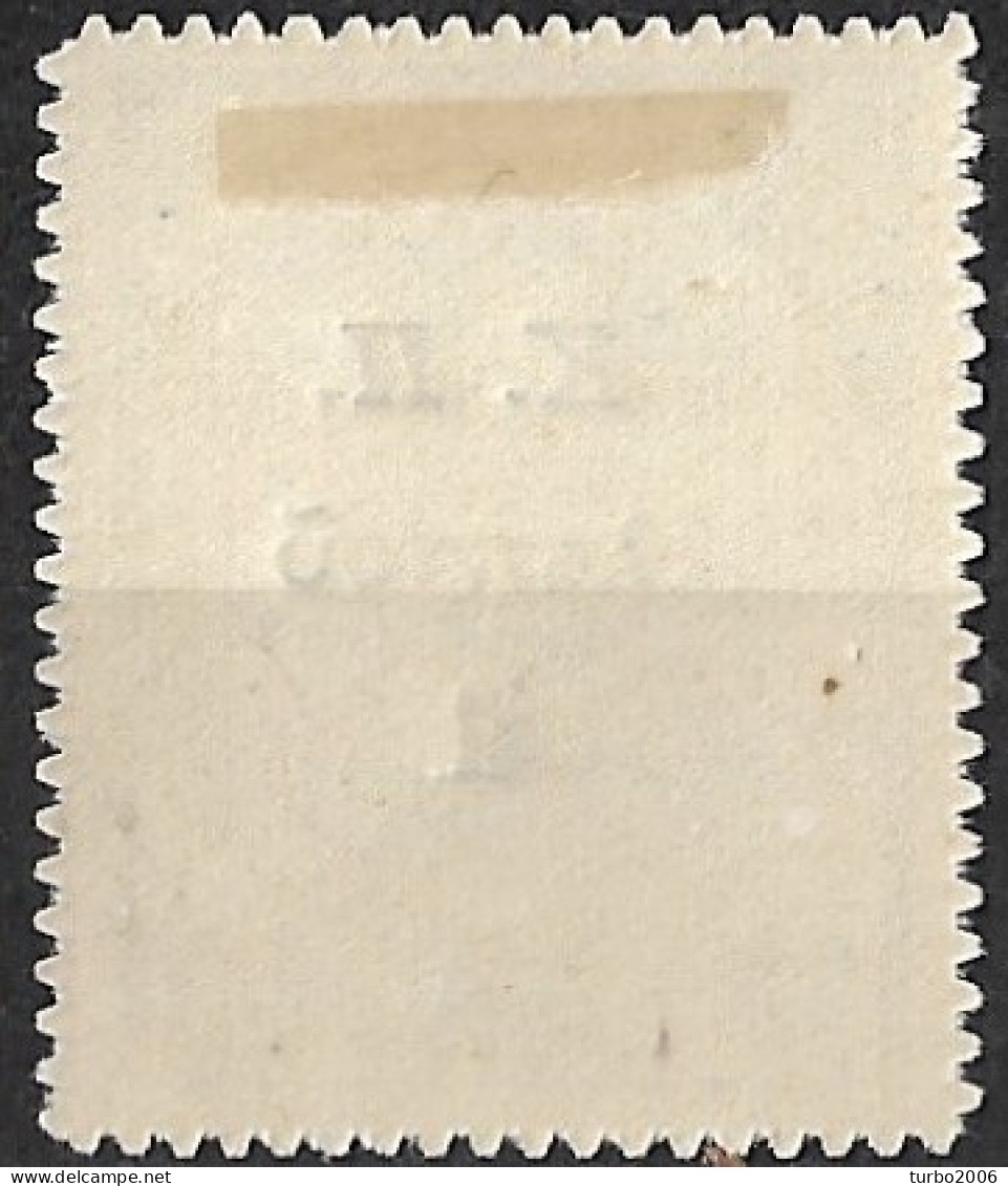 GREECE 1917 Overprinted Fiscals 1 L / 10 L Blue Vl. C 26 MH - Bienfaisance