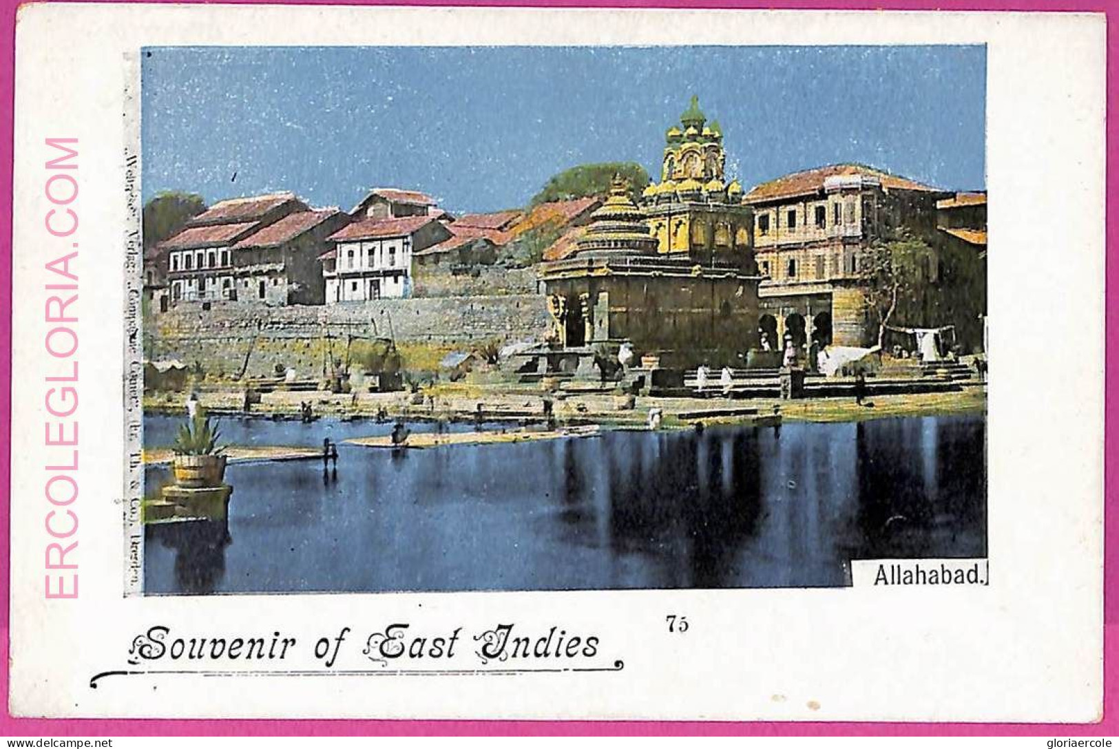 Ag3736  - INDIA - VINTAGE POSTCARD - Allagabat - Inde