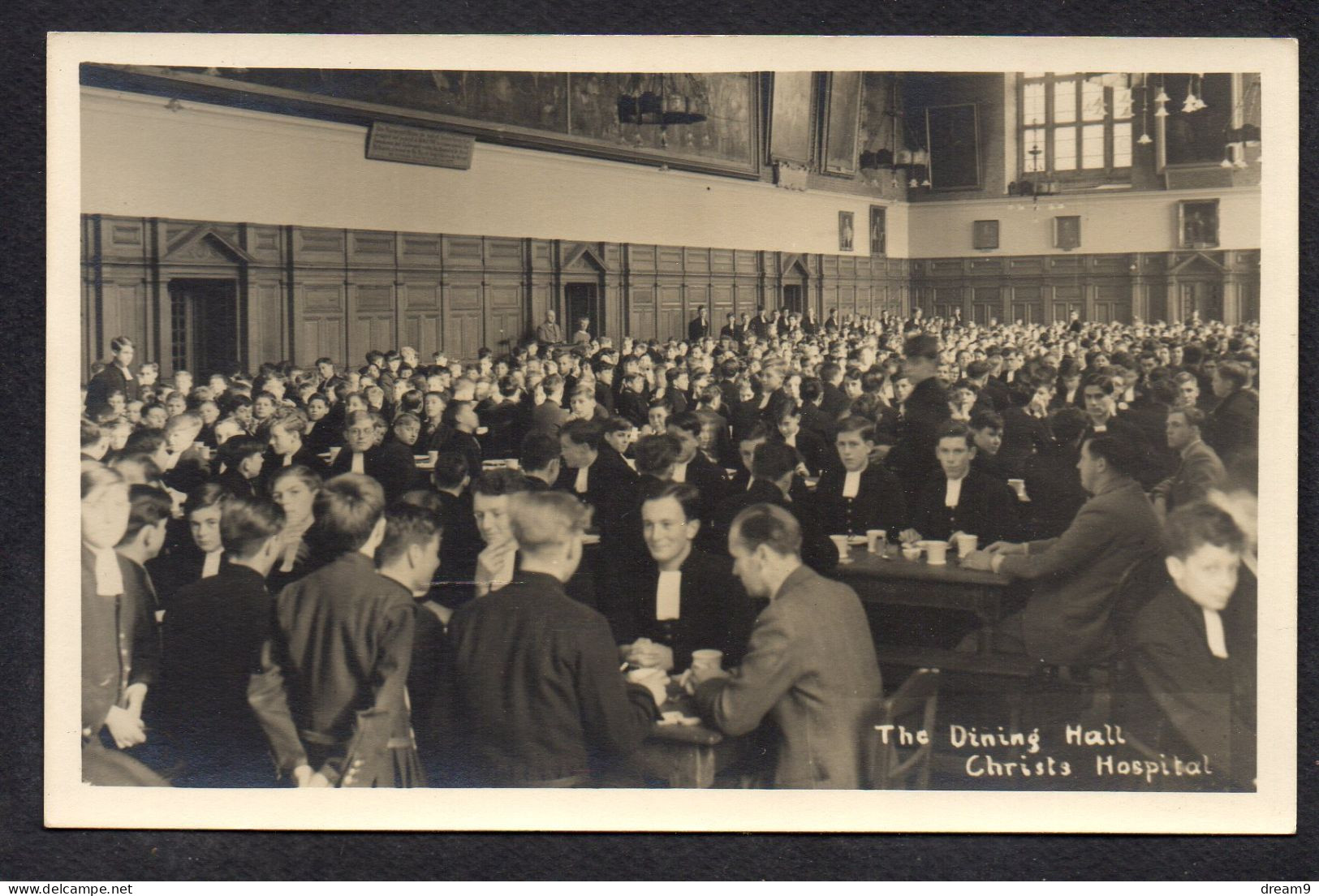 ROYAUME UNIS - ANGLETERRE - LONDON - Carte Photo - The Dining Hall - Christs Hopital - Other & Unclassified