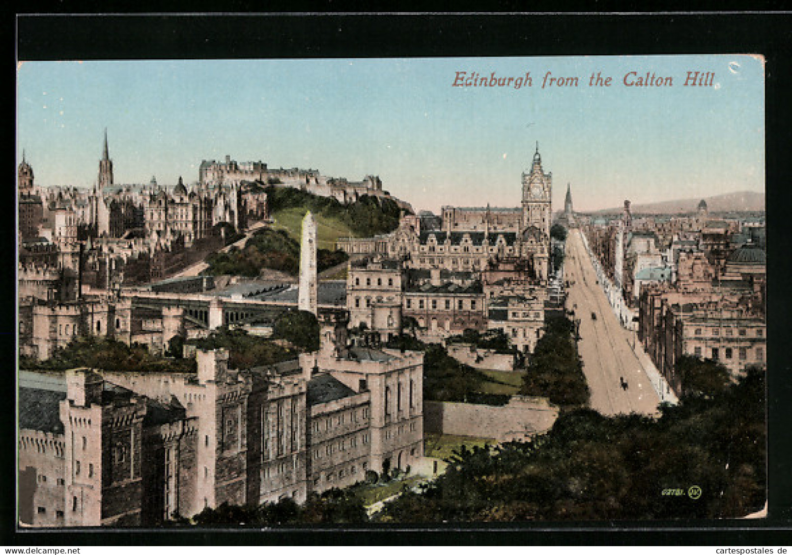 Pc Edinburgh, Panorama From The Calton Hill  - Otros & Sin Clasificación