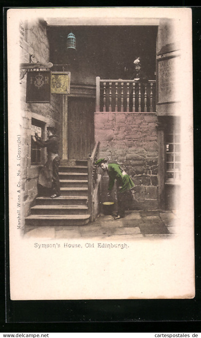 Pc Old Edinburgh, Symson`s House  - Andere & Zonder Classificatie