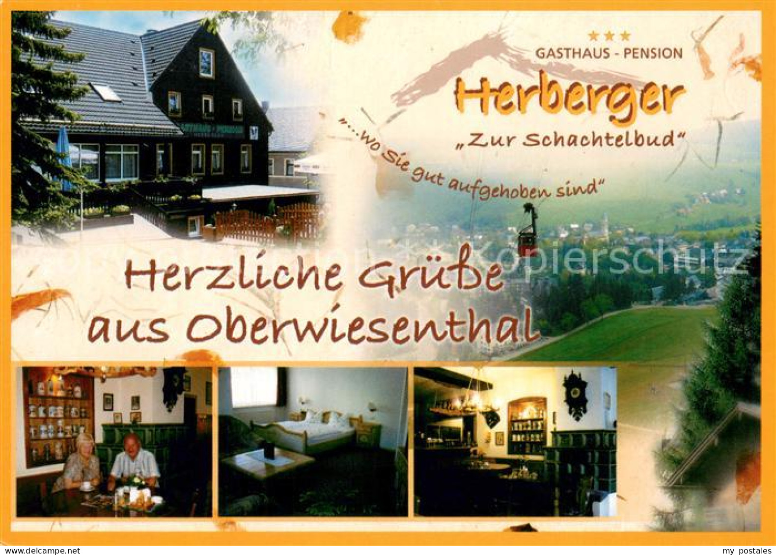 73660335 Oberwiesenthal Erzgebirge Gasthaus Pension Herberger Zur Schachtelbud B - Oberwiesenthal