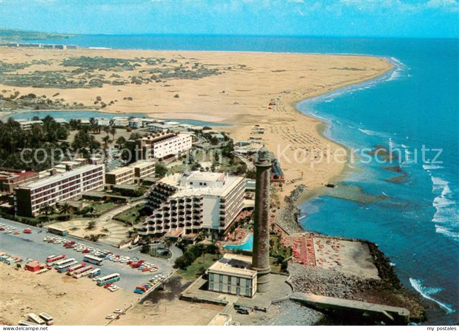 73660315 Maspalomas Fliegeraufnahme Maspalomas - Andere & Zonder Classificatie