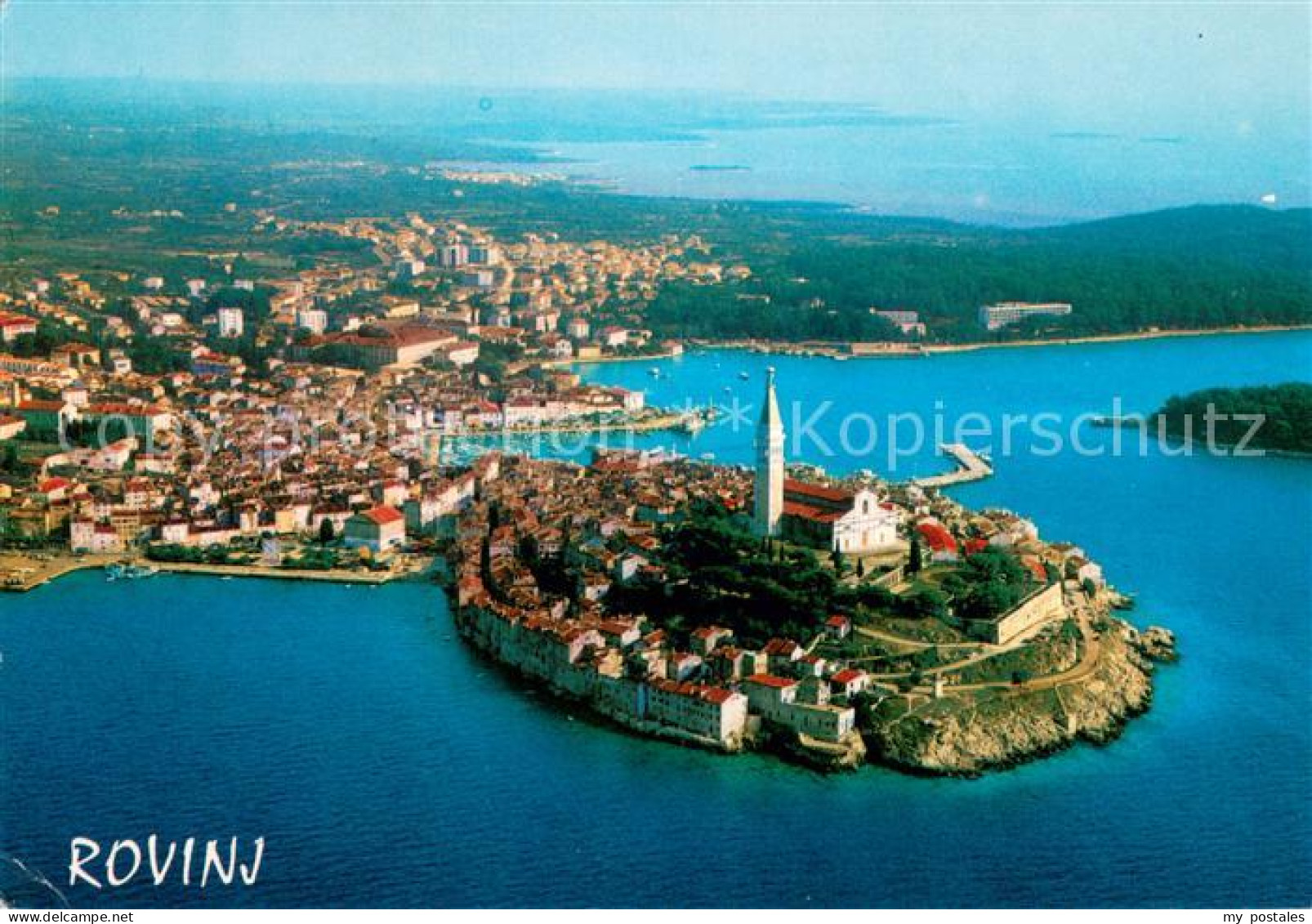 73660285 Rovinj Rovigno Istrien Fliegeraufnahme  - Kroatien