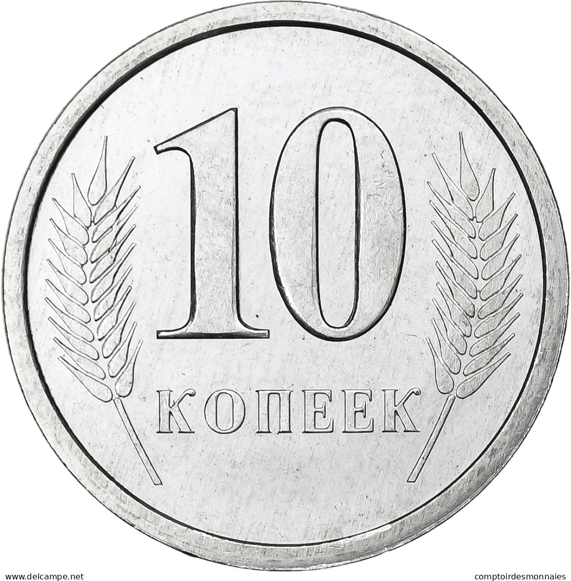 Transnistrie, 10 Kopeek, 2000, Aluminium, FDC, KM:3 - Moldova