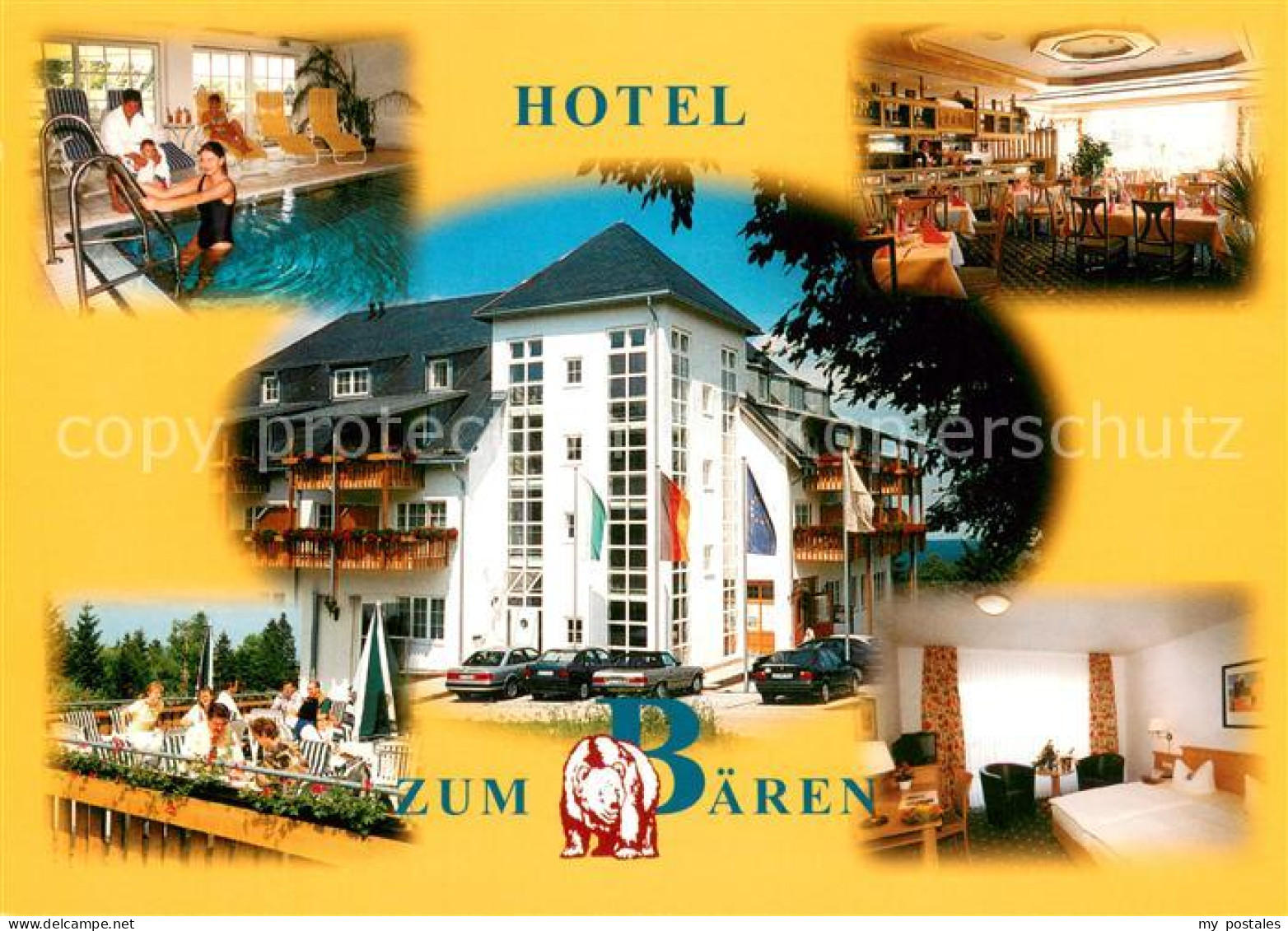 73660126 Oberbaerenburg Baerenburg Hotel Zum Baeren Restaurant Fremdenzimmer Hal - Altenberg