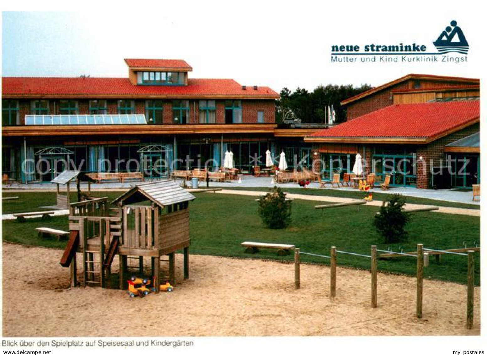 73660118 Zingst Ostseebad Neue Straminke Mutter Und Kind Kurklinik Spielplatz Ki - Zingst