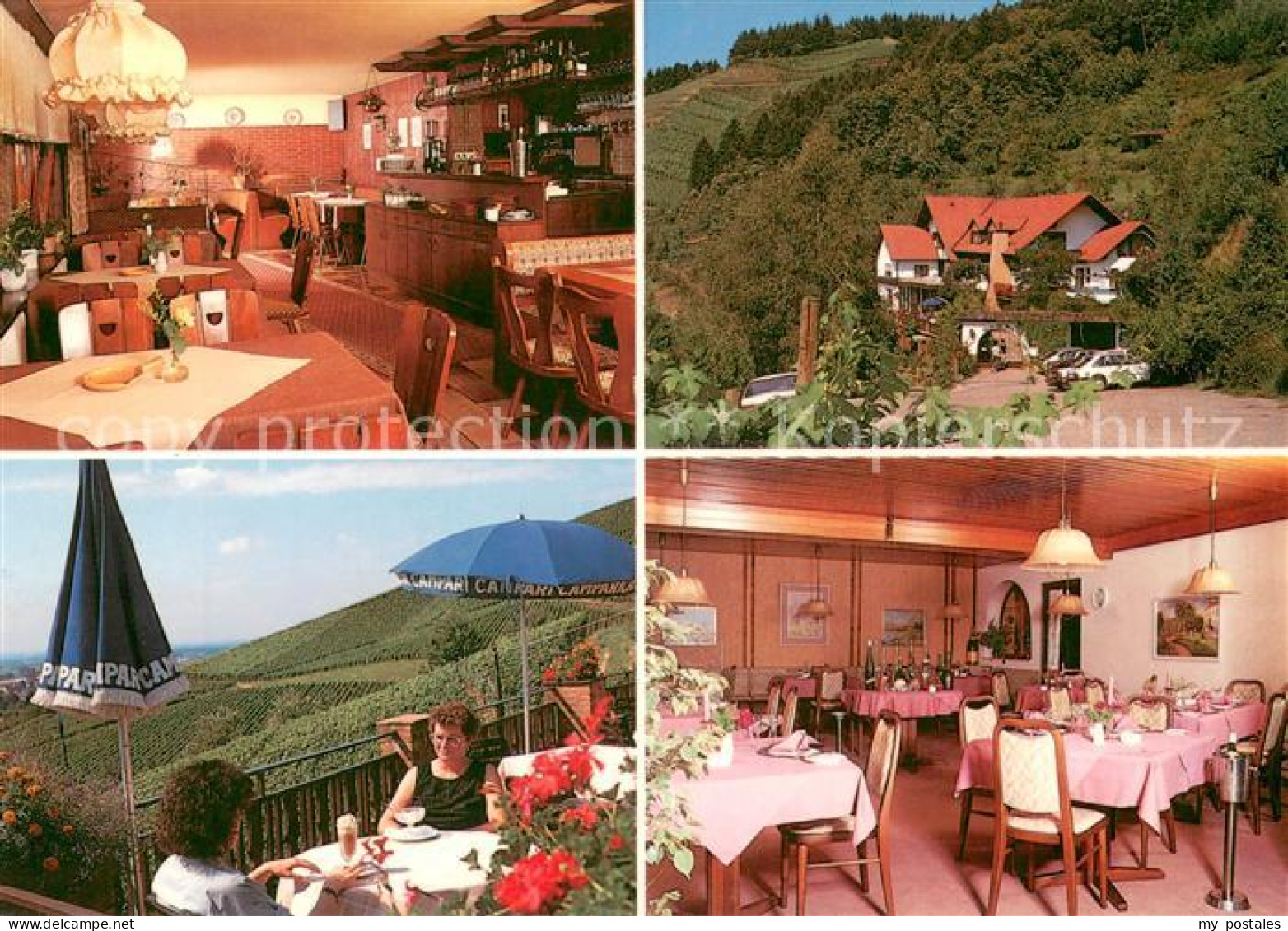 73660116 Oberkirch Baden Restaurant Pension Haus Am Berg Weinberge Oberkirch Bad - Oberkirch