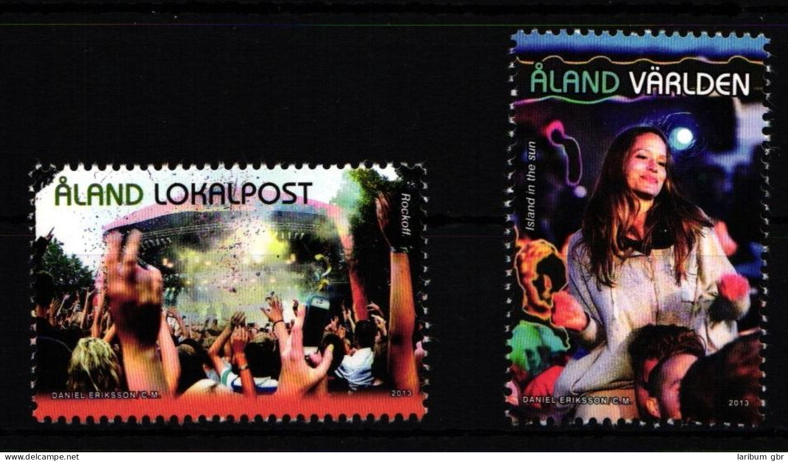 Aland 379 Und 380 Postfrisch Musik #IH330 - Ålandinseln