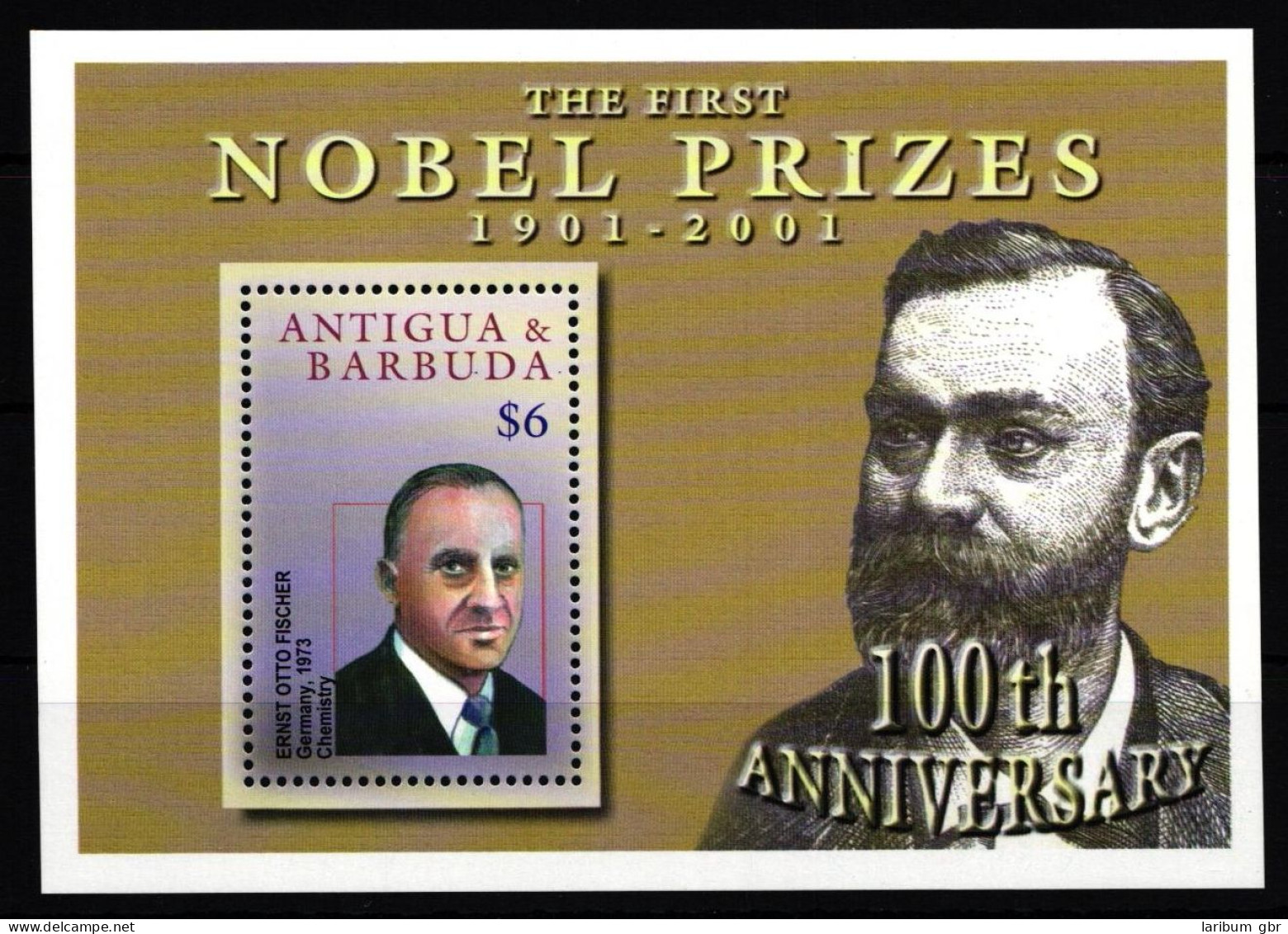 Antigua Barbuda Block 522 Postfrisch Nobelpreis #IH255 - Antigua Et Barbuda (1981-...)